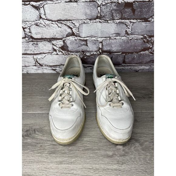 Mephisto RunOff Air Bag System White Leather Lace Up Shoes Women’s Sz 9M US/40EU - Picture 16 of 16